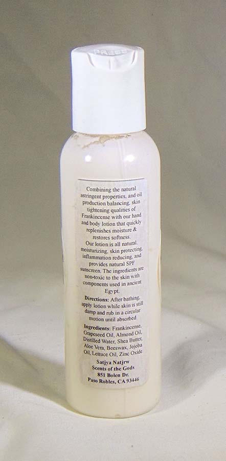 Frankincense of the Gods – Sacred Resin Body Lotion - Image 3
