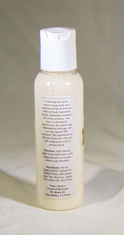 Scent of the Gods™ Myrrh Essential Oil Lotion - Image 2