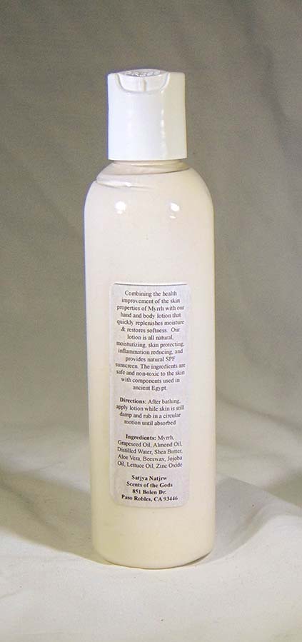 Scent of the Gods™ Myrrh Essential Oil Lotion - Image 4