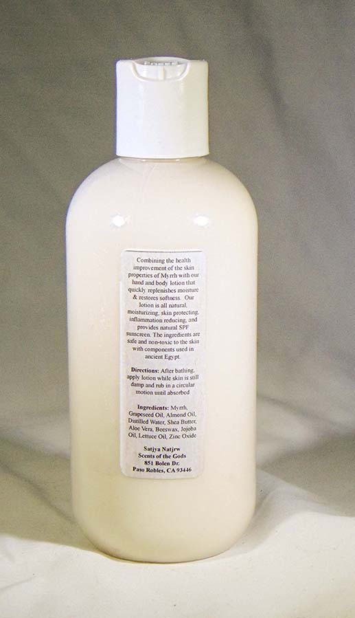 Scent of the Gods™ Myrrh Essential Oil Lotion - Image 6