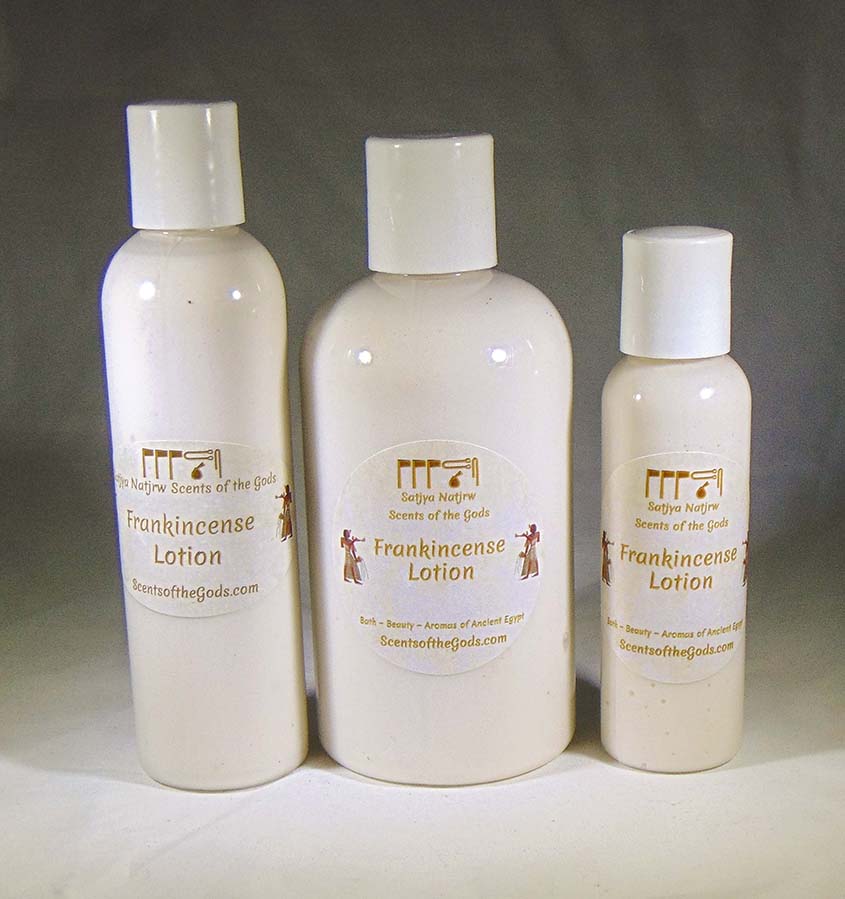 Frankincense of the Gods – Sacred Resin Body Lotion
