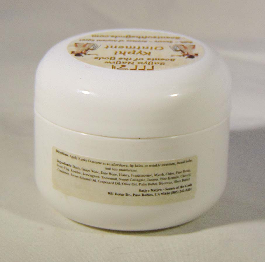 Kyphi Ointment — Ancient Egyptian Resinous Perfume Balm - Image 2