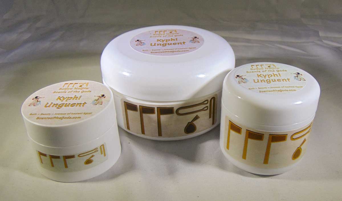 Kyphi Solid Unguent – Ancient Resin Perfume Balm