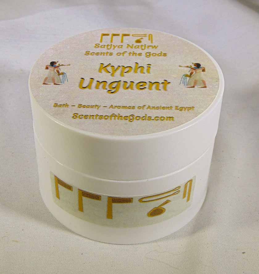 Kyphi Solid Unguent – Ancient Resin Perfume Balm - Image 3