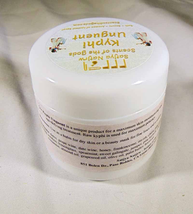 Kyphi Solid Unguent – Ancient Resin Perfume Balm - Image 4