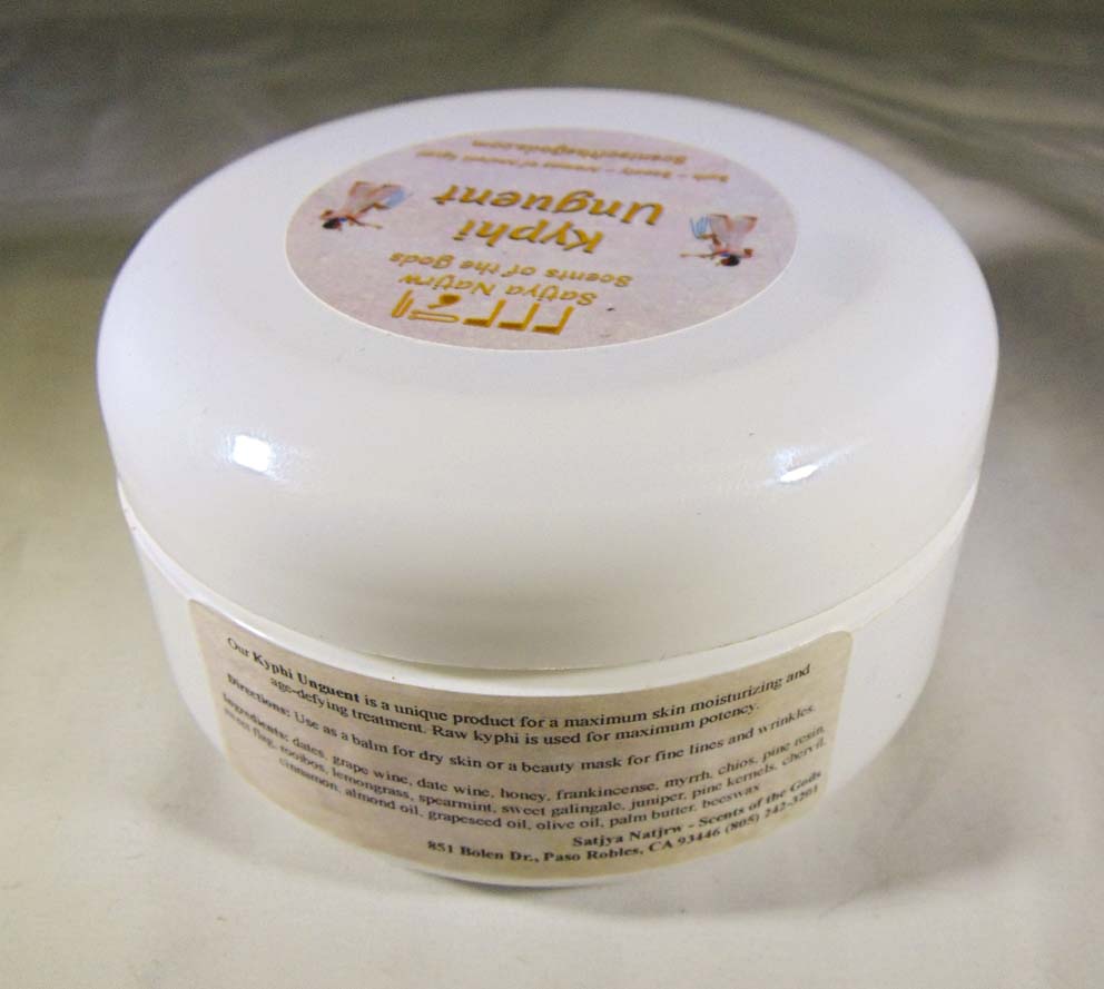 Kyphi Solid Unguent – Ancient Resin Perfume Balm - Image 6